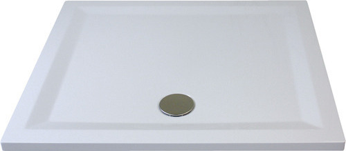 BREUER Duschwanne Flat Line Design Rechteck 90x100x3,5 cm 1881011000038