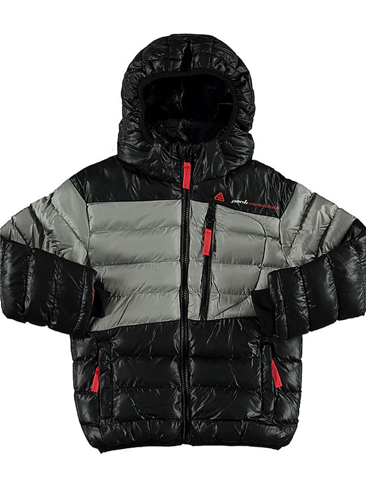 Peak Mountain Winterjacke in Schwarz/ Grau - 104