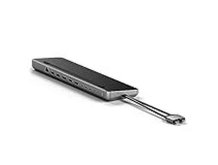 SATECHI Dual Dock Stand 10 en 1, Boîtier SSD NVMe, PD 75W