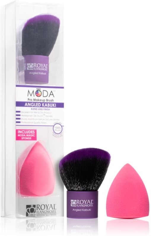 Royal and Langnickel MŌDA Angled Kabuki set for the face
