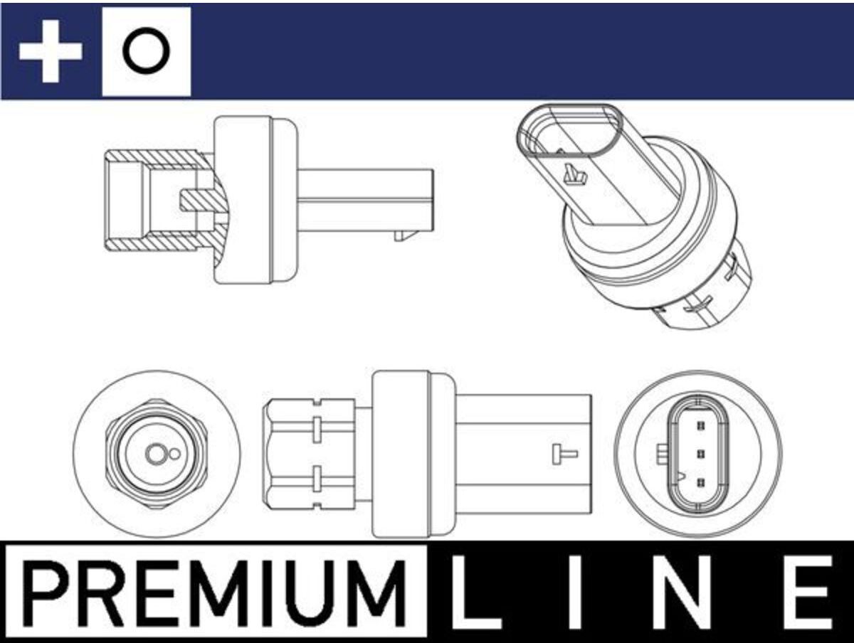 Hohdruckschalter Klimaanlage MAHLE ASE 13 000P