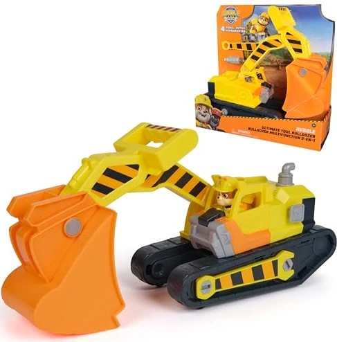 Rubble & Crew Raupenbagger mit Presslufthammer
