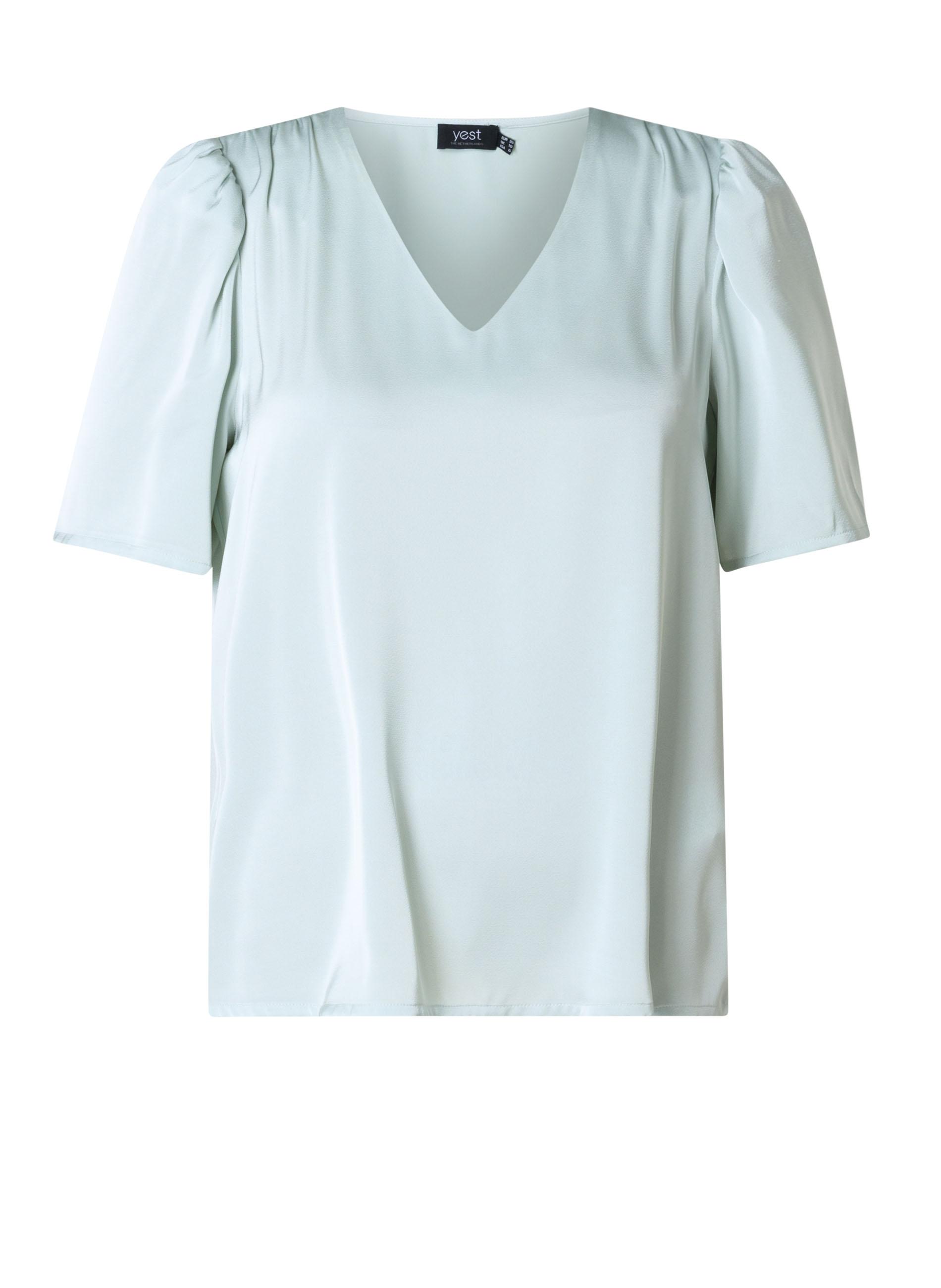 YEST Pippa Essential Tops Mint Grey