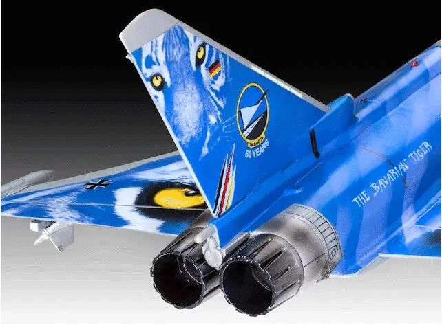 Maquette Eurofighter Typhoon Bavarian Tiger 2021? Avion de combat Level 4 échelle 1:72 - Revell