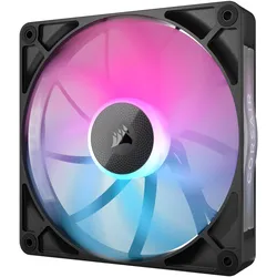 Corsair iCUE LINK RX140 (140 mm, 1x), PC Lüfter, Schwarz, Mehrfarbig