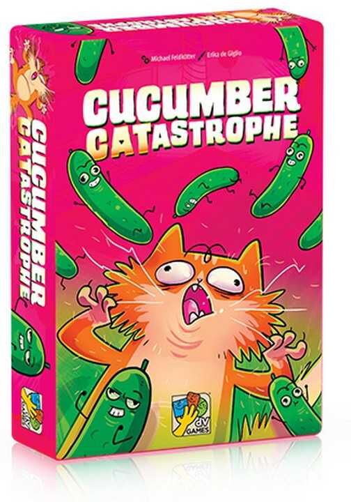 Cucumber Catastrophe - Fast-Paced Trick-Taking Card Game for 2-4 Players, Ages 10+, by daVinci Editrice