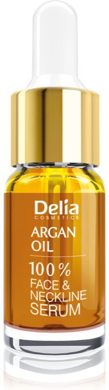 Delia Cosmetics Professional Face Care Argan Oil intensives regenerierendes und verjüngendes Serum mit Arganöl für Gesicht, Hals und Dekolleté 10 ml