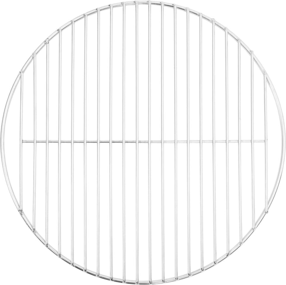 vidaXL Grille de barbecue ronde Ø40 cm acier inoxydable 304