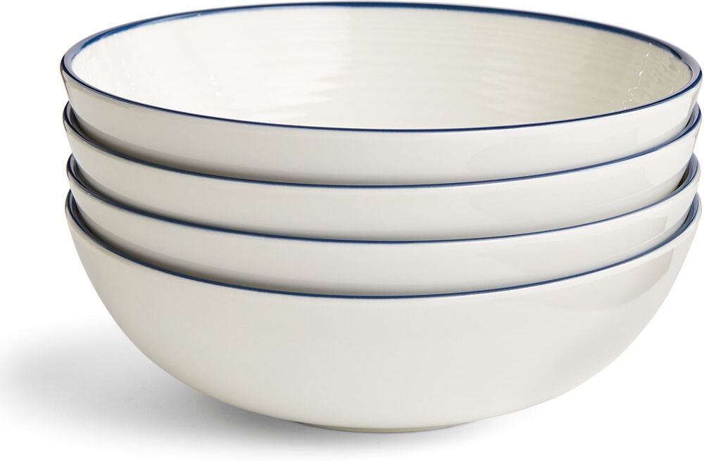 Royal Doulton, Gordon Ramsay Maze Denim - Cereal Bowls White 685ml