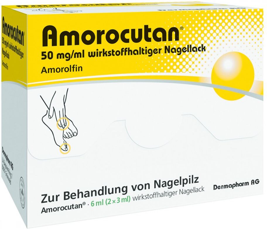 Amorocutan 50mg/ml bei Nagelpilz 6ml
