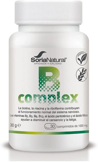 Soria Natural B - Complexo 30 Tabs