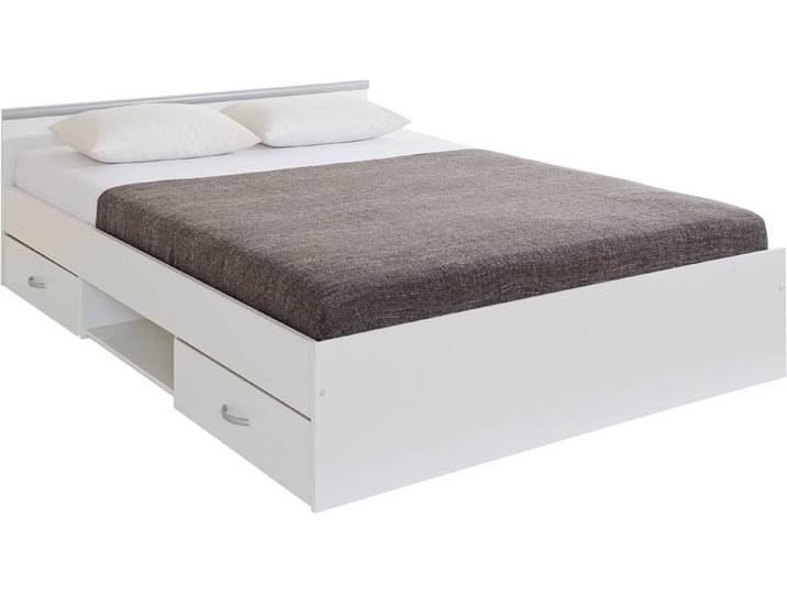 Parisot Funktionsbett Stauraumbett, in 2 Breiten, pflegeleichte Kunststoffoberfläche, mit extra Stauraum