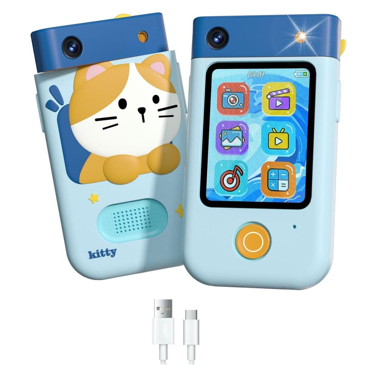 Xrec Digital Camera 48mp BLS-I9 Blue Cat (SB8844)