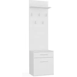 Garderobe Duo DUO WEISS