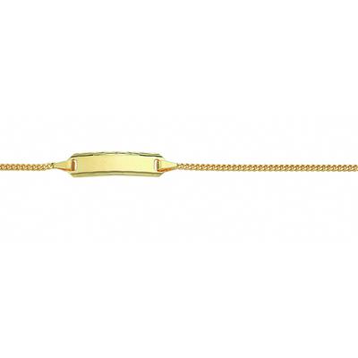 ID Armband ADELIA´S "16 cm ID - Armband 333 Gold ( 8K )", gold, Armbänder, Damen, 16cm, Gold, Goldarmband