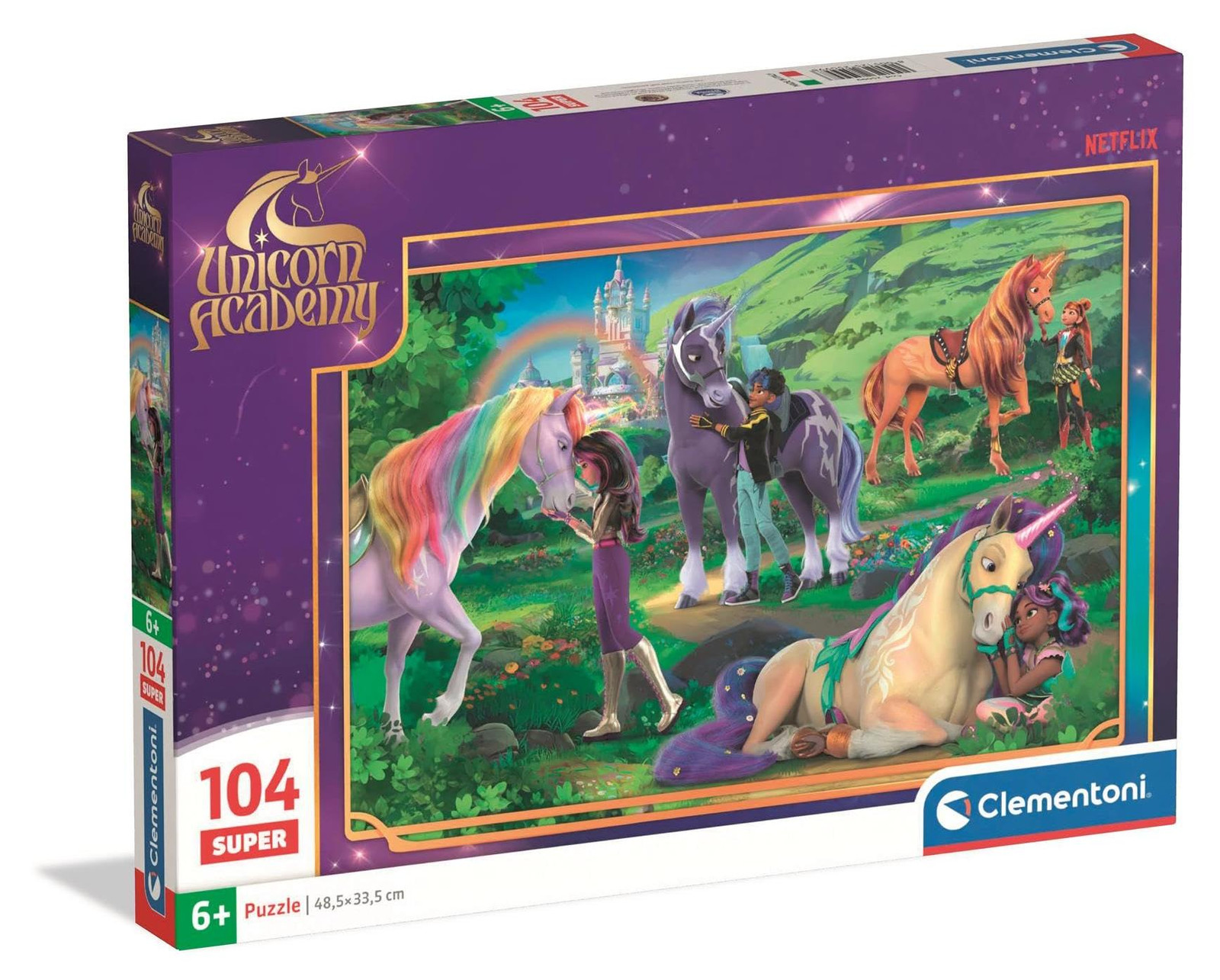 Clementoni 104 SUPER Eenhoorn Academie 2 Puzzel
