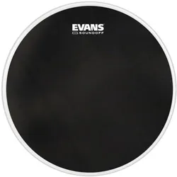 Evans TT13SO01 SoundOff Meshhead Snare-Fell 13 (Snare), Drumhead, Schwarz