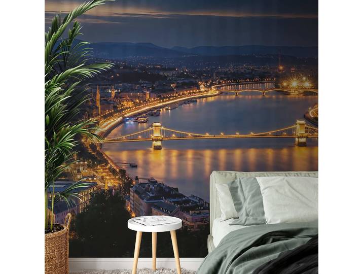 Fototapete Budapest Skyline 3 x 2cm