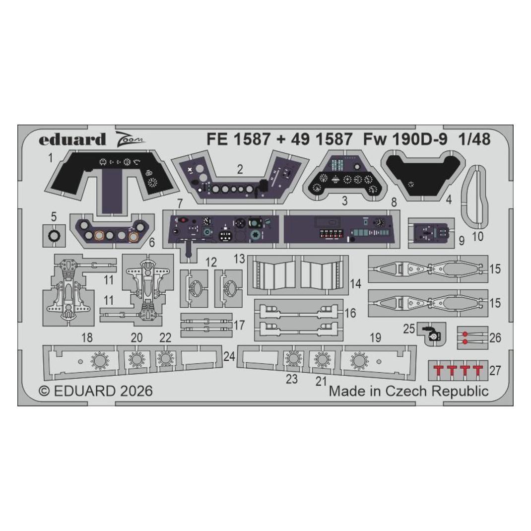 Eduard Fw 190D-9 for Miniart (FE1587)