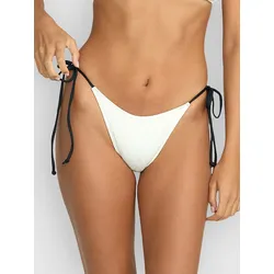 Volcom V Baby Tie Side Skimpy Bikini Bottom star white Gr. S