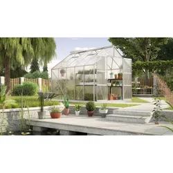 Vitavia Gewächshaus "Uranus 8300",aluminium eloxiert,8,3 m2