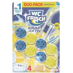 WC FRISCH Duo-Pack WC-Duftspüler »WC Frisch Kraft Aktiv Lemon« gelb