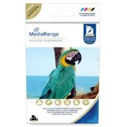 MediaRange MRINK115 Fotopapier Weiß Glanz