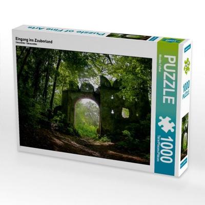 CALVENDO Puzzle Eingang ins Zauberland | 1000 Teile Lege-Größe 64x48cm Foto-Puzzle für glückliche Stunden