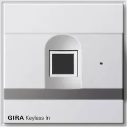 Gira Fingerprint-Leseeinheit Keyless reinweiß 261766