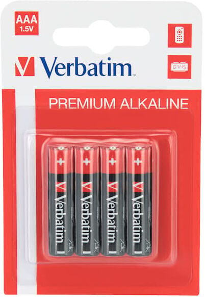 Verbatim Alkaline AAA/LR03 (4-Pack)