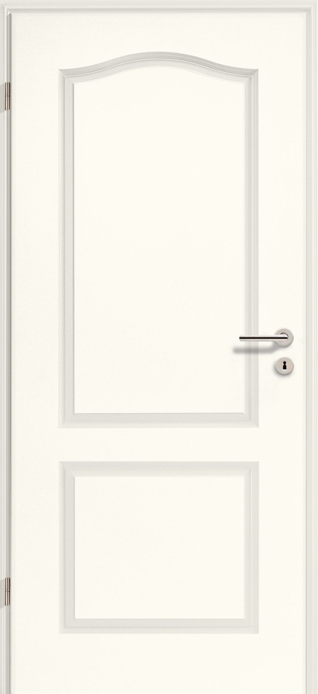 WESTAGUNDGET Tür Brillant Weißl. 4002 Bogen CLASSIC WEISS 735x40 L 08043168