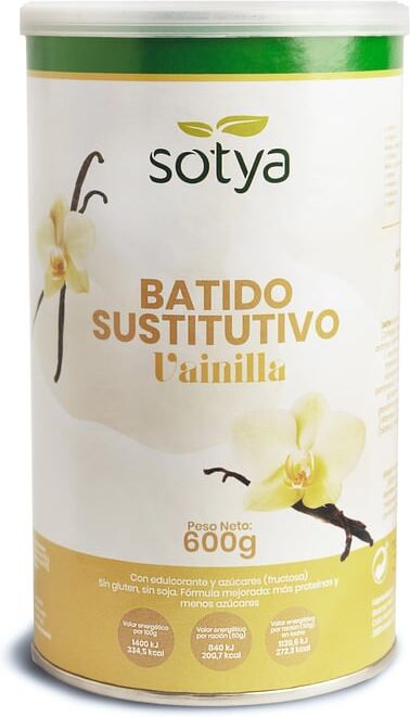Sotya Batido Saciante Baunilha 600g Baunilha