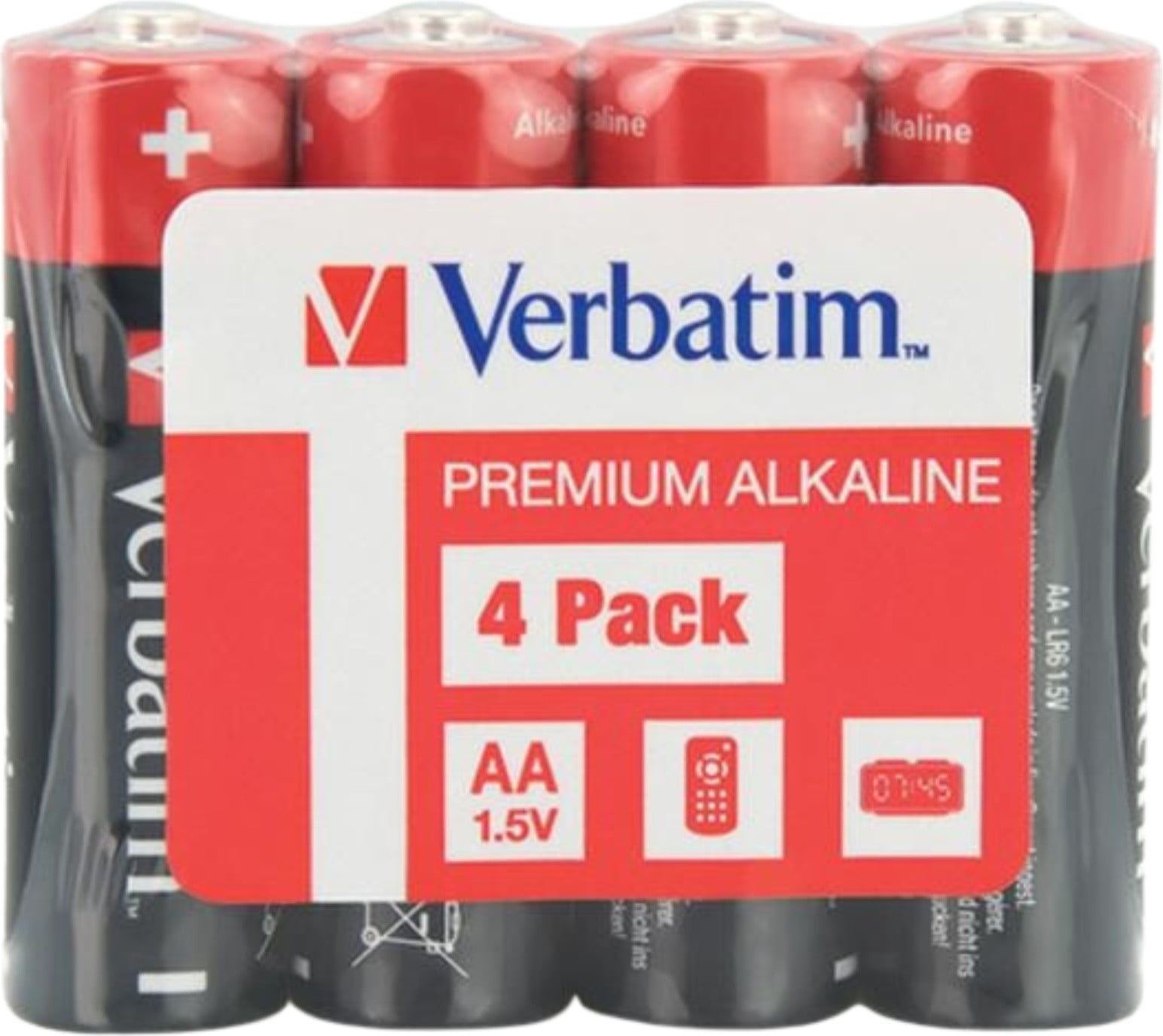 Verbatim 49501 Alkaline batterij AA LR06 1,5V