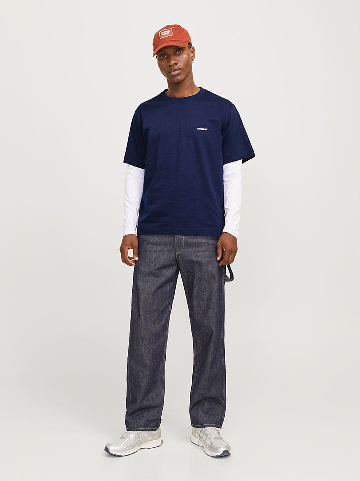 Jack & Jones Shirt "Paros" in Dunkelblau - S