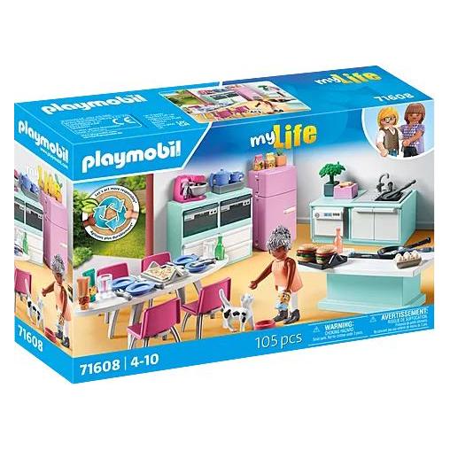 Playmobil Küche mit Essplatz (71608, Playmobil My Life) (71608)