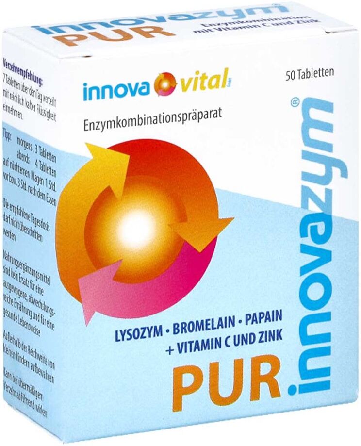 Innovazym pur magensaftresistente Tabletten 50stk