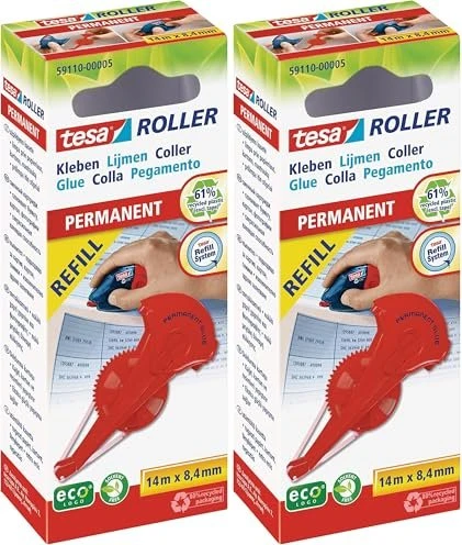 tesa ecoLogo Refill-Klebekassette PERMANENT GLUE