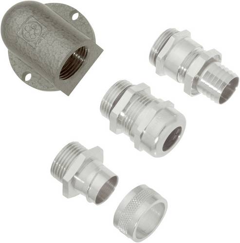 LAPP 52108001 Winkelverschraubung M20 Druckguss Natur 10 St.