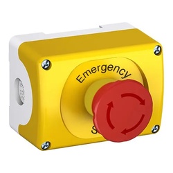 ABB MEPY1-1040 Gehäuse gelb NOT-HALT 40mm 2 Öffner, Zugentriegelung, Baureihe Modular 1SFA611821R1040