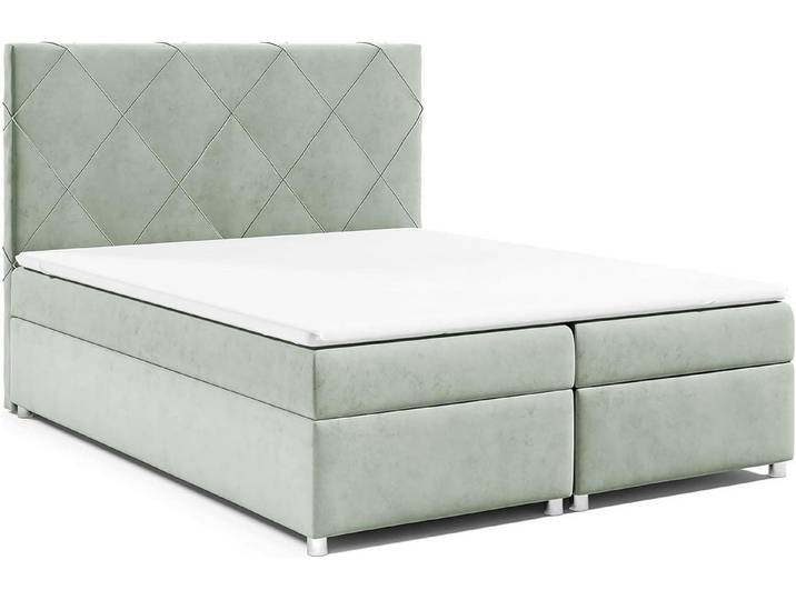 Best for Home Boxspringbett Boxspringbett Trinity K-7 mit Stauraum & 7-Zonen Komfort – kompakt (140x200 160x200 180x200 200x200 cm), Handwerksqualität, TOP Preis-Leistungs-Verhältnis