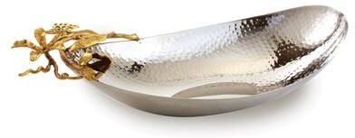 Jiallo Gold Butterfly Boat Shaped Bowl