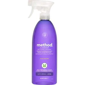 Method Allzweckreiniger french lavender, gebrauchsfertig, mit blumigen Duft, Spray 828ml