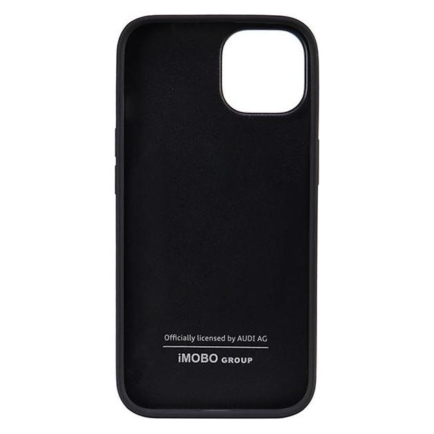 Audi Synthetic Leather iPhone 14 6.1" czarny/black hardcase AU-TPUPCIP14-TT/D1-BK (Apple iPhone 14) (1687865200)