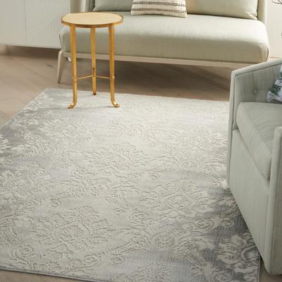 Nourison Elation Damask Pattern French Country Area Rug