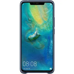 Huawei Silicone Case (Huawei Mate 20 Pro), Smartphone Hülle, Blau