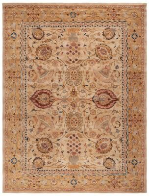 SAFAVIEH Handmade Taj Mahal Coralyne Traditional Oriental Wool Rug