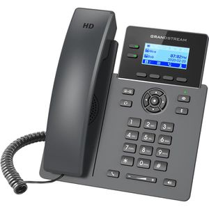 Grandstream Telefon GRP2602, schwarz, schnurgebunden