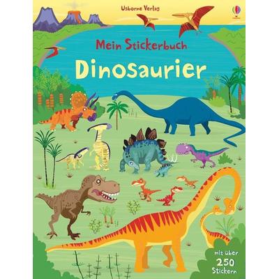 Mein Stickerbuch: Dinosaurier, Taschenbuch von Fiona Watt, Usborne, 978-1-78232-525-3