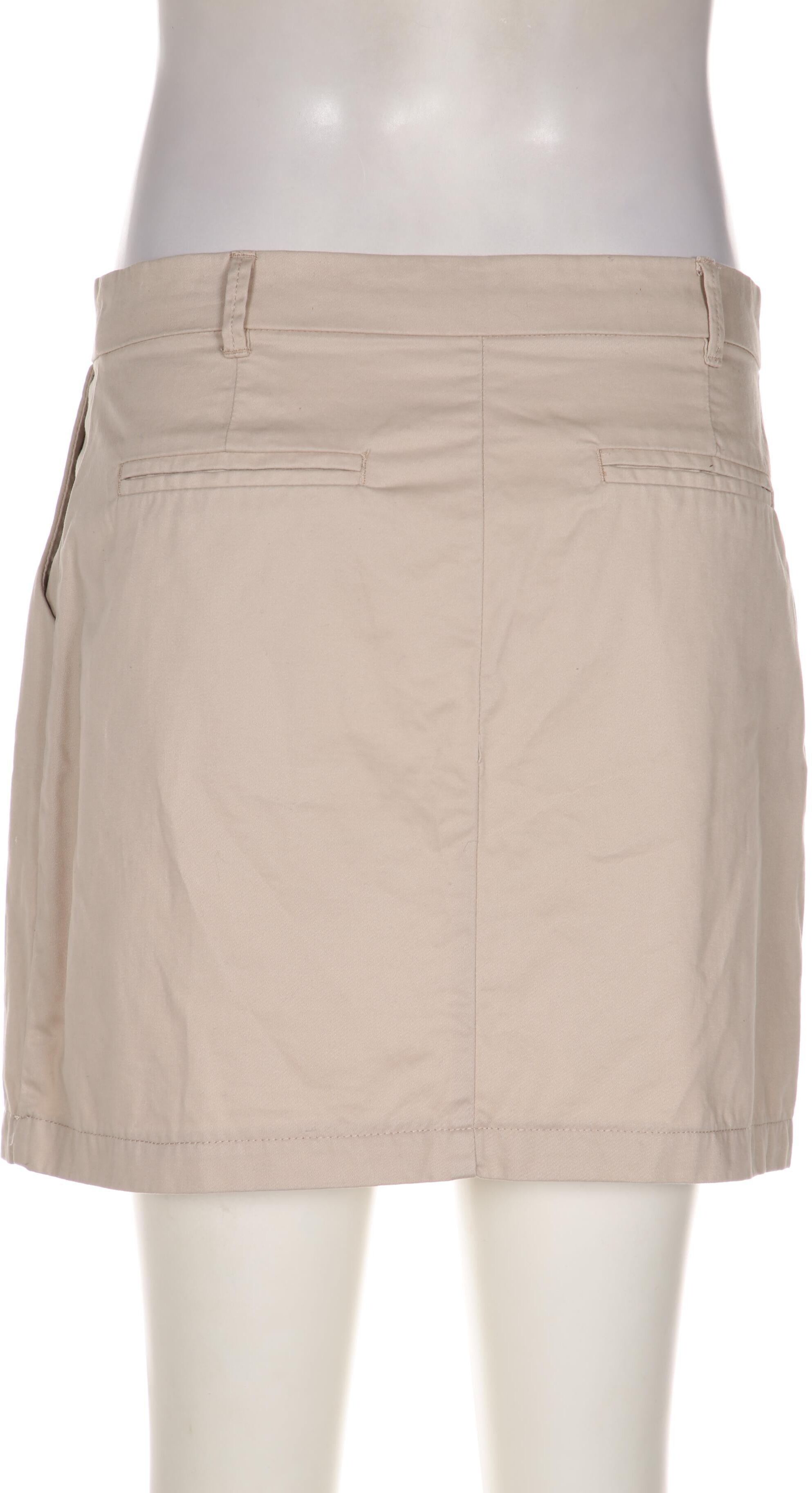 Springfield Damen Rock, Beige, Gr. EU 36, Baumwolle - Second Hand