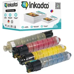 Inkadoo, Toner, Toner kompatibel mit Ricoh 821077 / TYPE SP C 430 E Toner